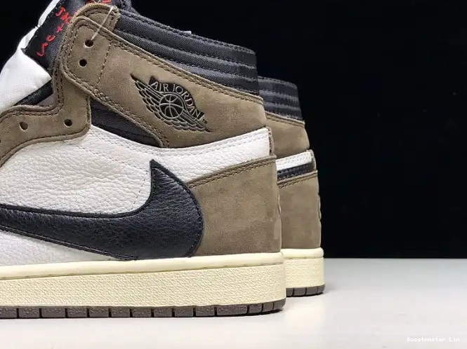 Bmlin shoes OG CD4487 x - Air 100 Scott 1 High Jordan Retro 'Mocha' Travis 0622